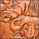 Close up of pattern