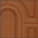Close up of bottom of door